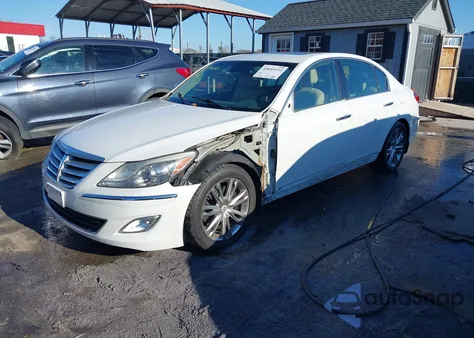 2012 Hyundai Genesis 3.8 из США, поврежденный, VIN KMHGC4DD0CU196895